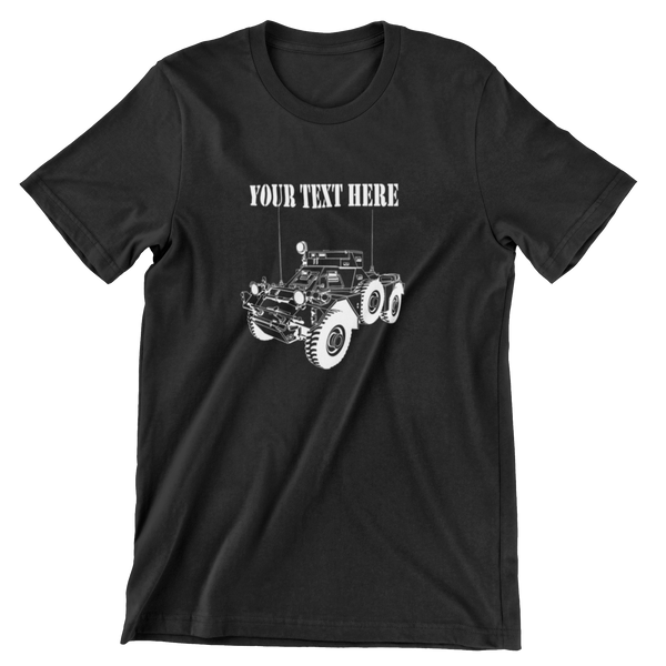 Customized MK1/2 Daimler Ferret T-shirts