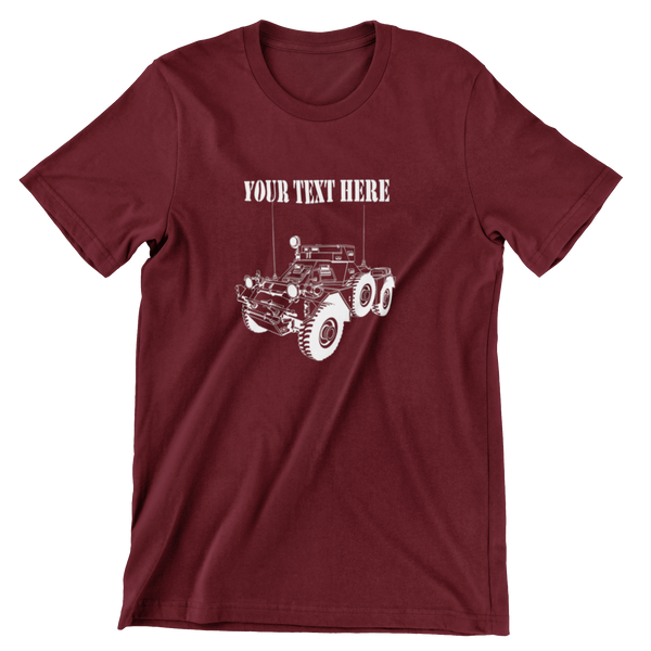 Customized MK1/2 Daimler Ferret T-shirts