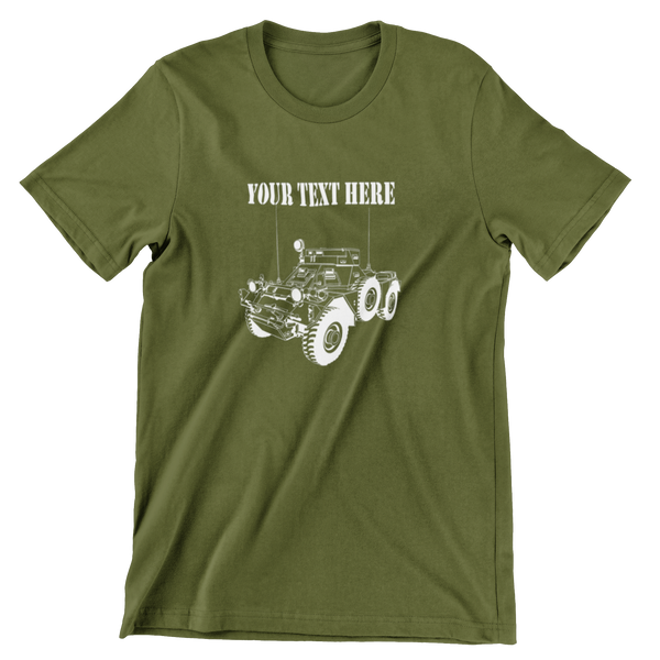 Customized MK1/2 Daimler Ferret T-shirts