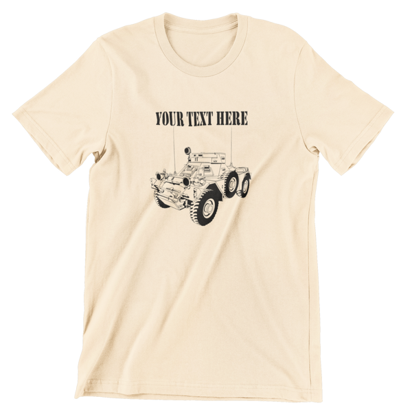 Customized MK1/2 Daimler Ferret T-shirts